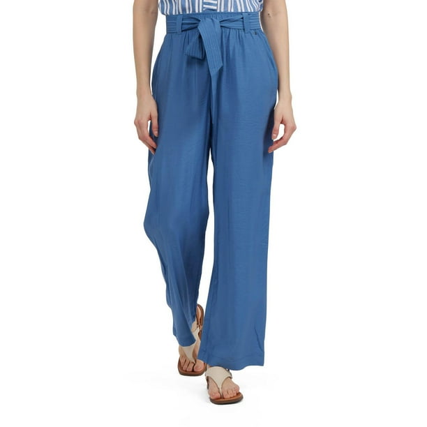 Mexx Women’s Woven Wide Leg Pant - Walmart.ca