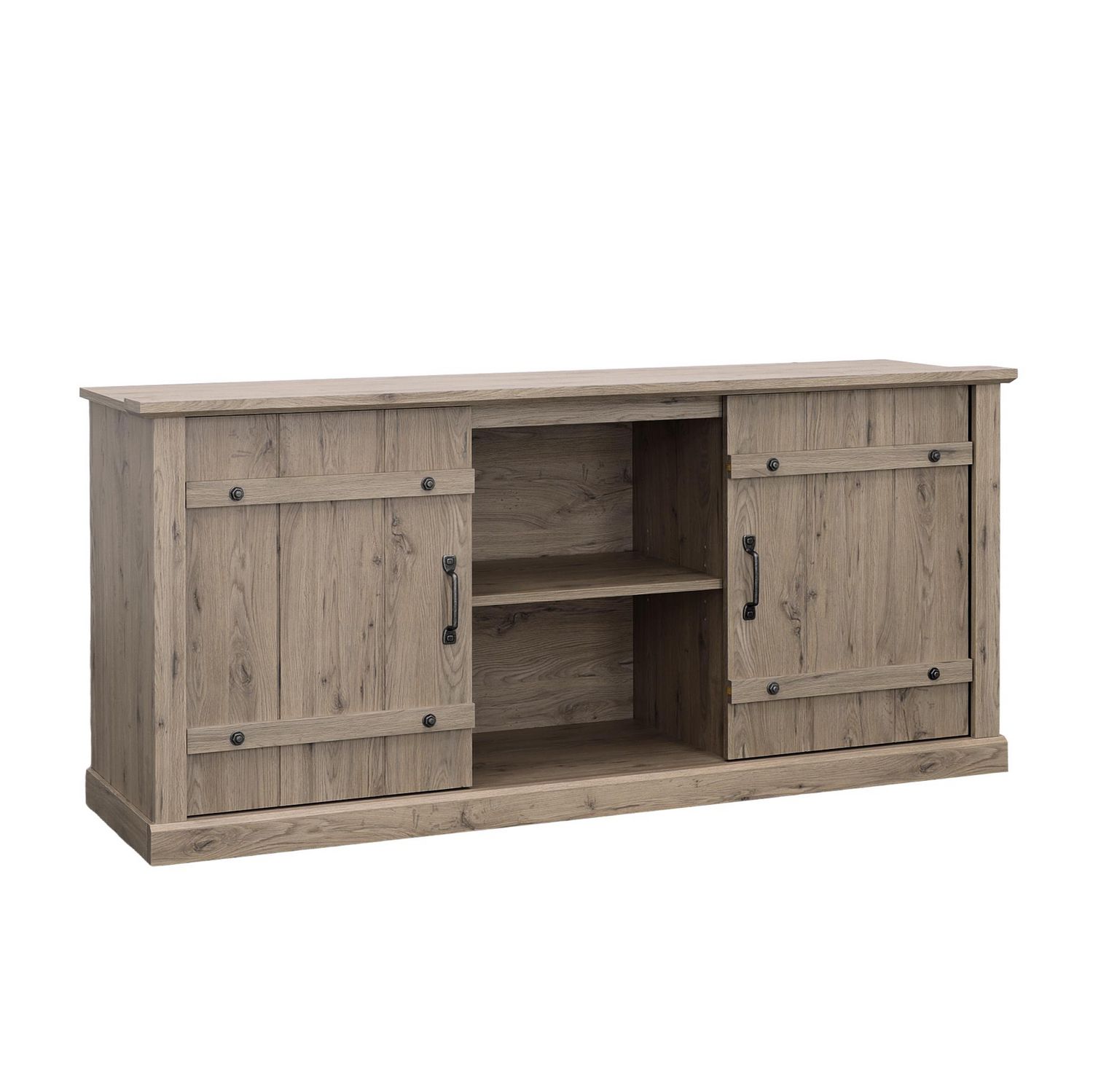 Sauder Misc Entertainment Credenza, Laurel Oak, 434954