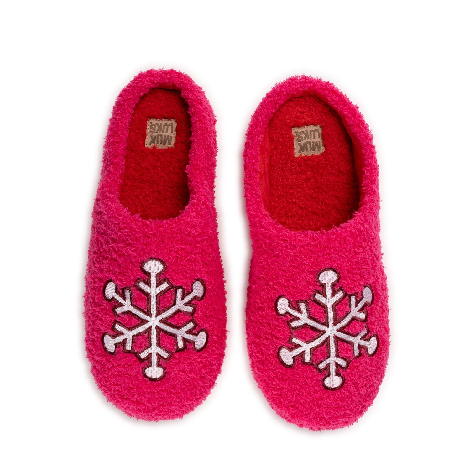 MUK LUK Ladies Holiday Slippers, Sizes 5-10, 5/6