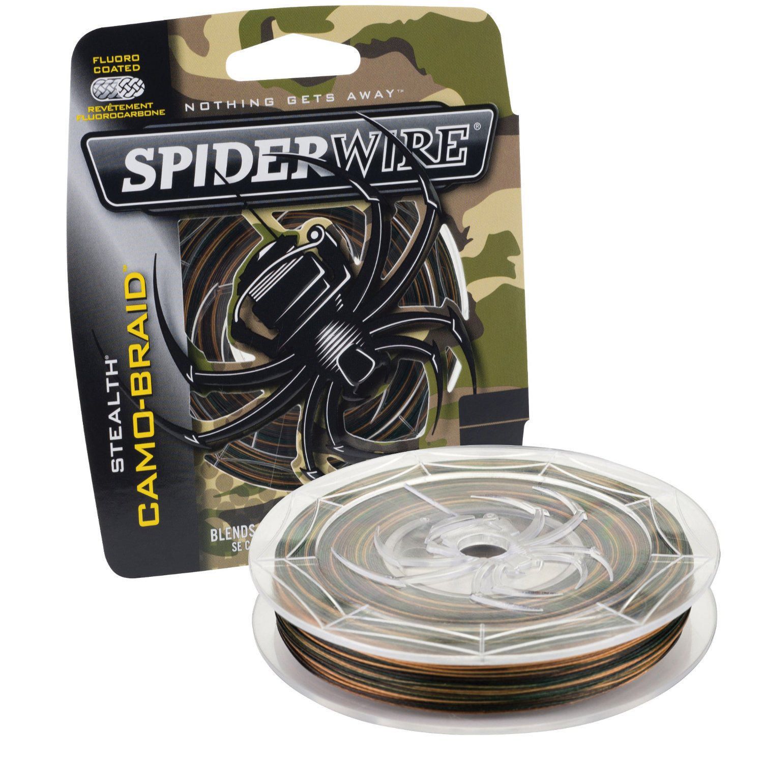 Spiderwire Stealth Braid Fishing Line, 50 lb, super strong with thin  diameter for smooth and quiet performance. 