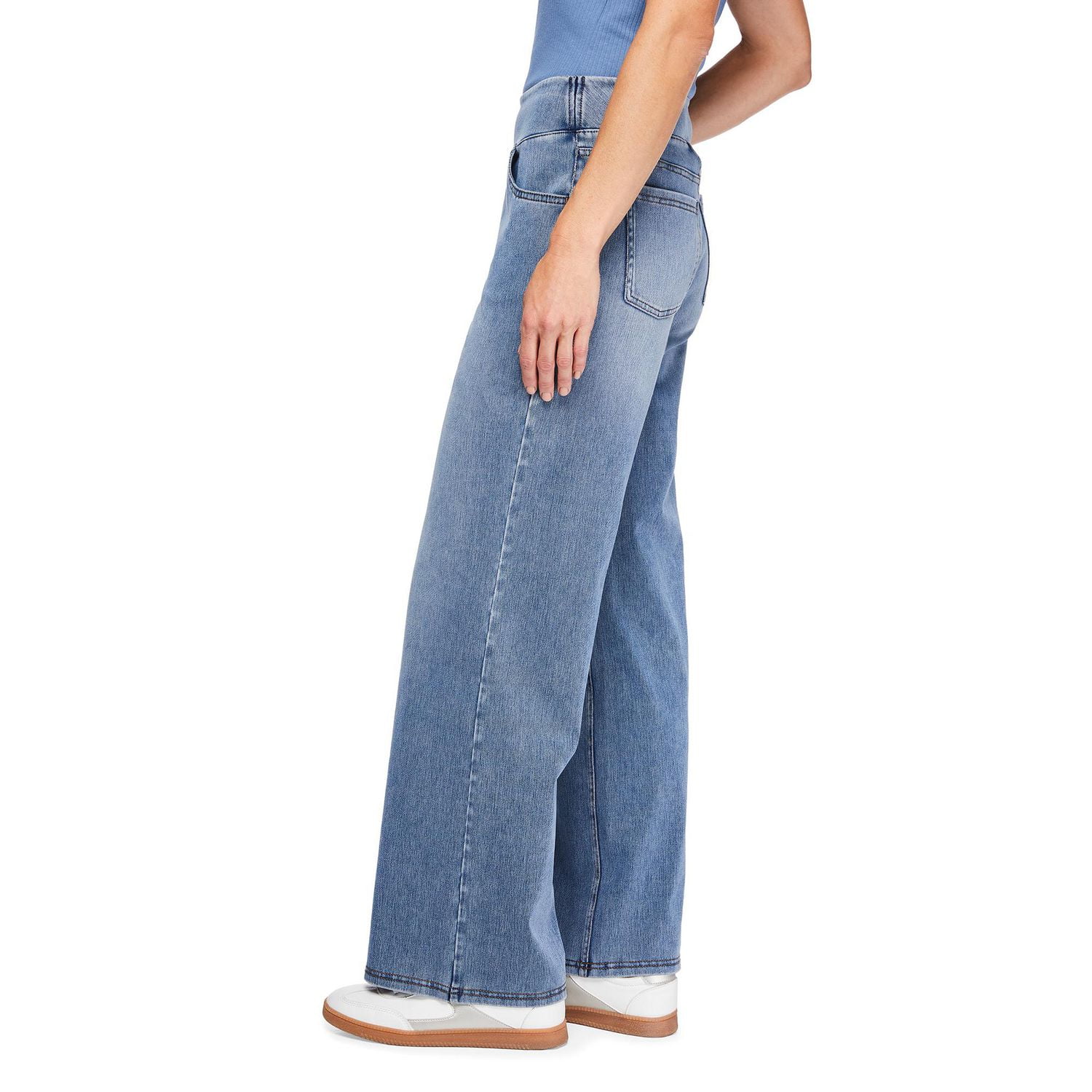 Pantalon en tricot de denim Iyla pour femmes