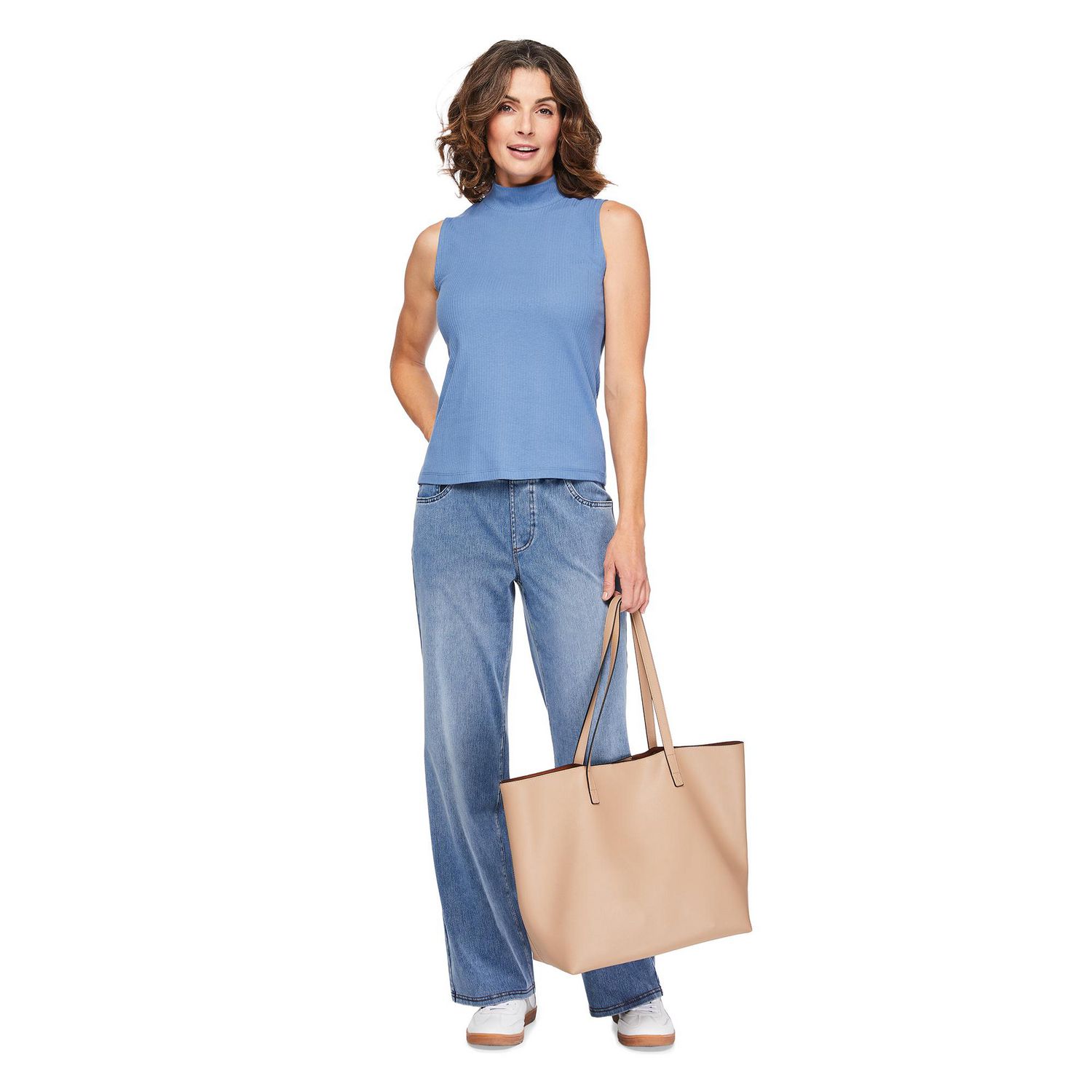 Pantalon en tricot de denim Iyla pour femmes