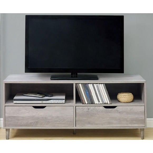 TV STAND-RUSTIC OAK FINISH, TV STAND