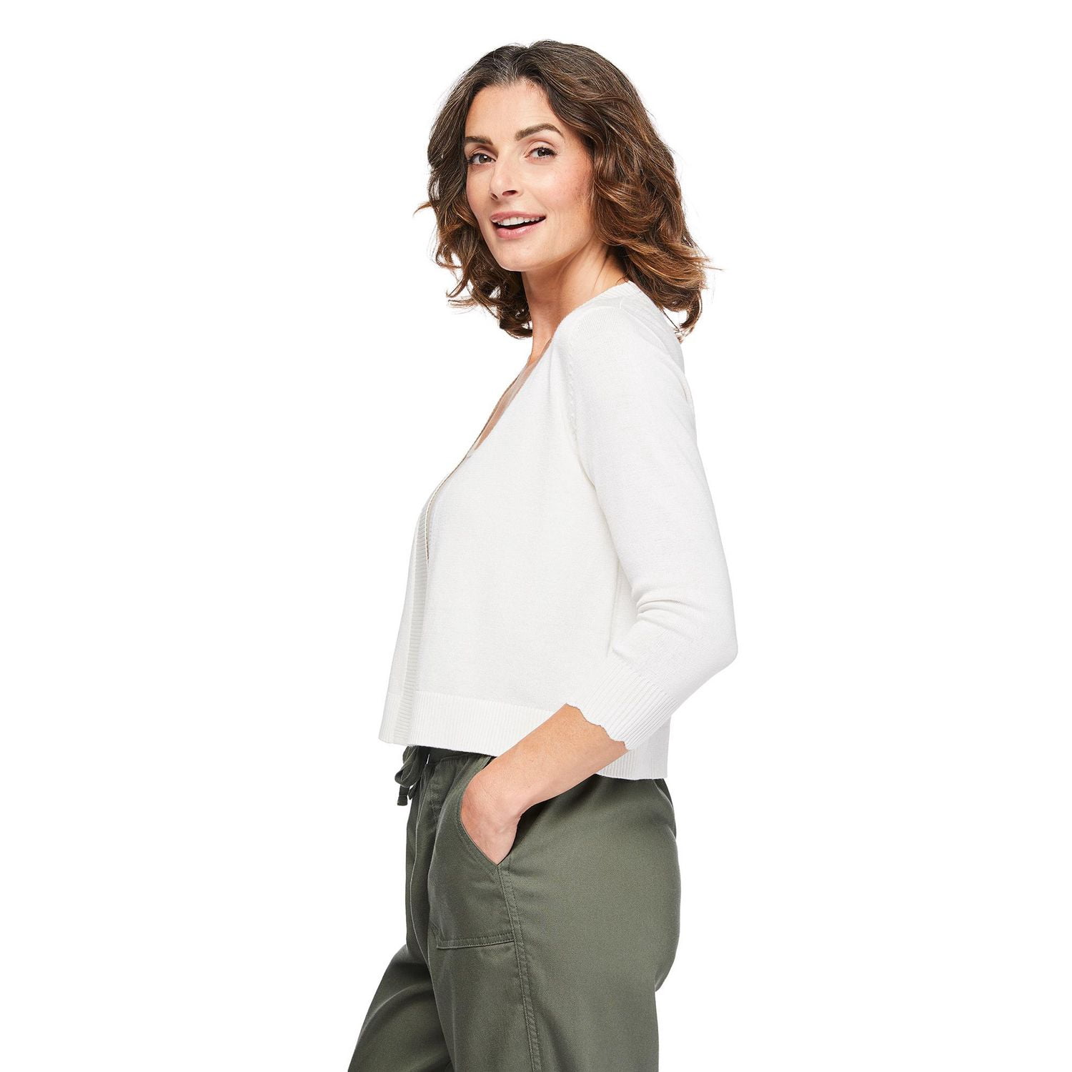 Iyla Women's 3/4 Sleeve Knit Shrug