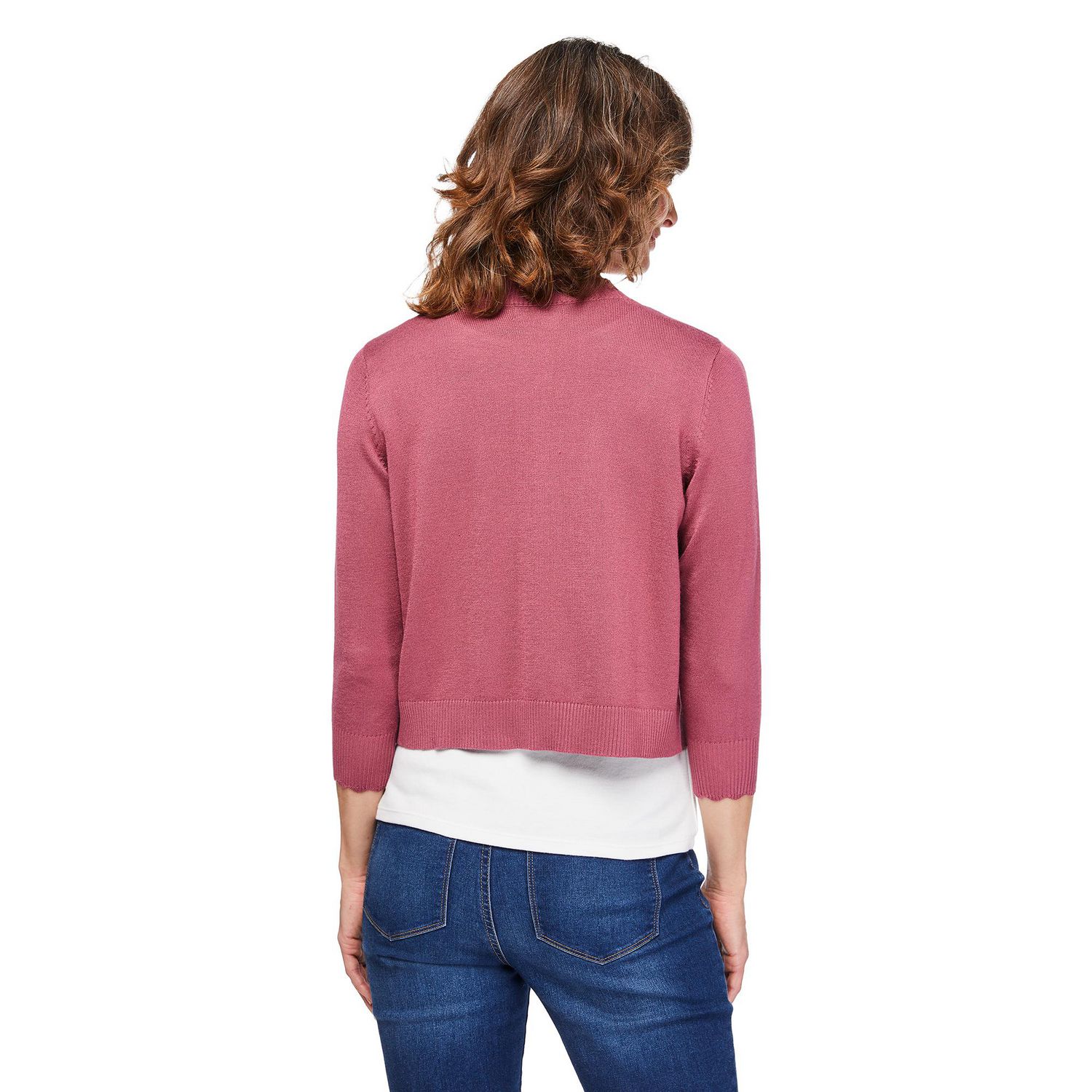 Boléro en maille à manches 3/4 Iyla pour femmes