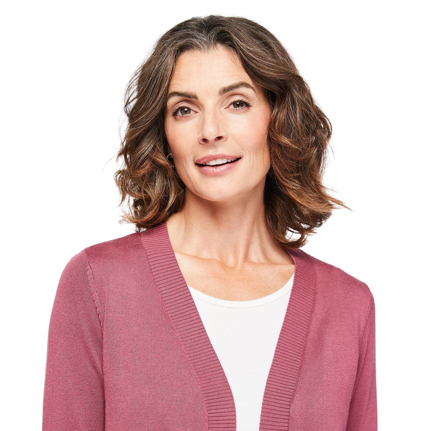 Boléro en maille à manches 3/4 Iyla pour femmes