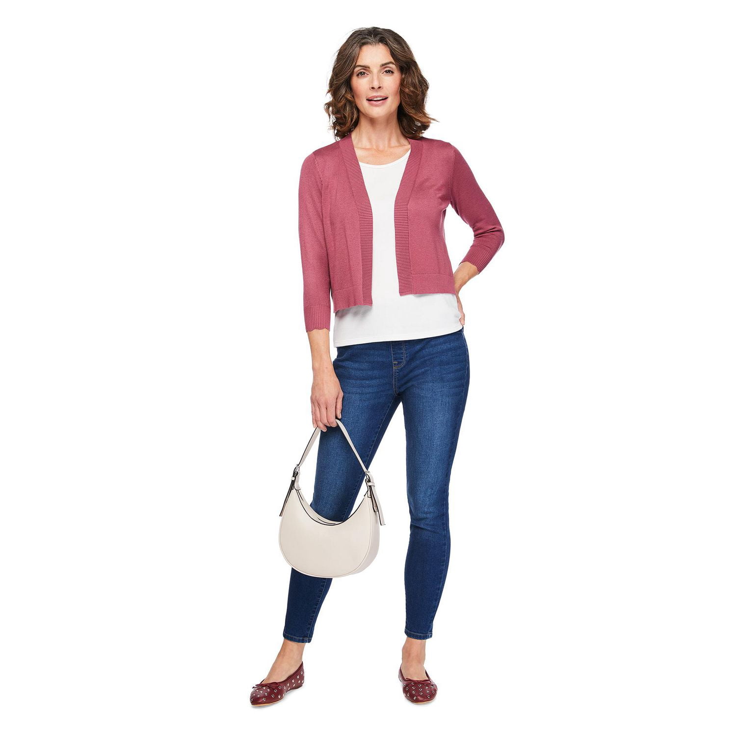 Iyla Women's 3/4 Sleeve Knit Shrug