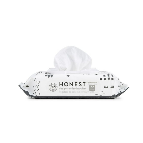 The Honest Company Lingettes, 72 unités - Jeu de motifs