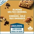 thumbnail image 2 of CLIF BUILDERS Low Sugar Protein Bars, Almond Salted Caramel Flavour, 16g of Protein per bar, Low Sugar, No Artificial Sweeteners, 2 of 9