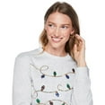 thumbnail image 4 of George Women's Light Up Christmas Fleece Popover, 4 of 6