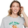 thumbnail image 4 of George Women's Christmas Crew Neckline Tee, 4 of 6