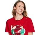 thumbnail image 4 of George Women's Christmas Crew Neckline Tee, 4 of 6