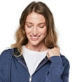 thumbnail image 4 of George Women's Soft Knit Full Zip Hoodie, 4 of 6