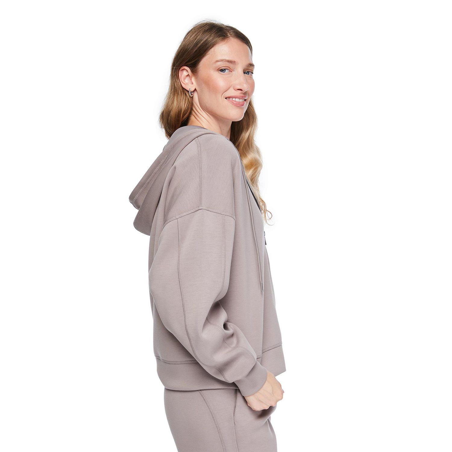 George Women's Soft Knit Full Zip Hoodie