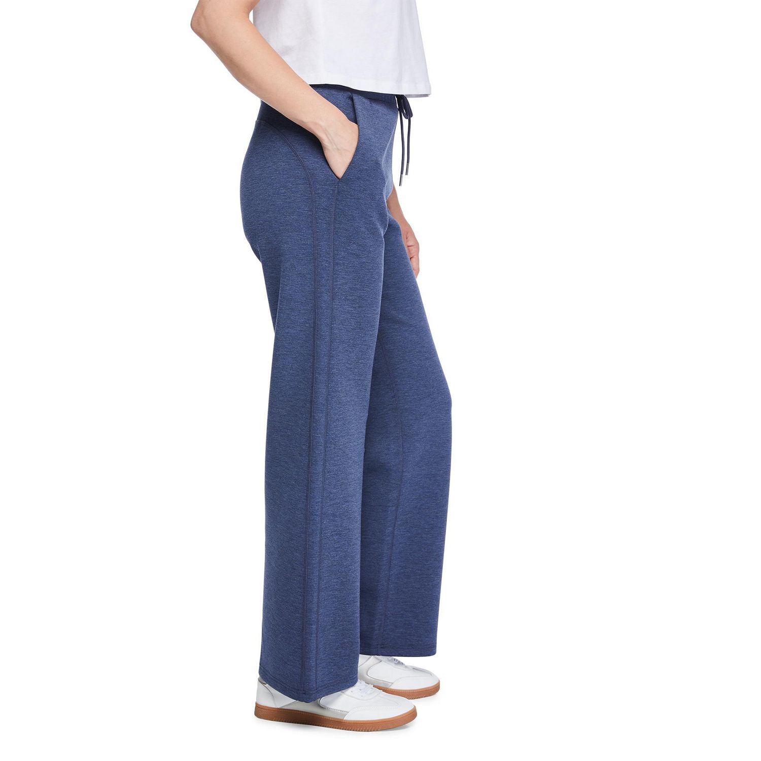 Pantalon de survêtement en tricot doux à jambes larges George pour femmes