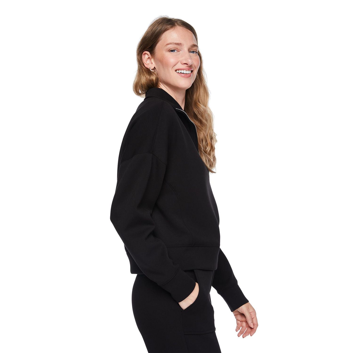 George Women's Mock-Neck Pullover