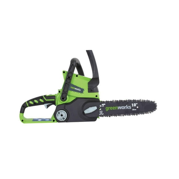 Greenworks 24V 10-Inch Cordless Chainsaw, Battery and Charger Not Included 2000102
