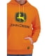 John Deere Pull à capuche en polaire avec logo graphique pour hommes et grands hommes – image 5 sur 5