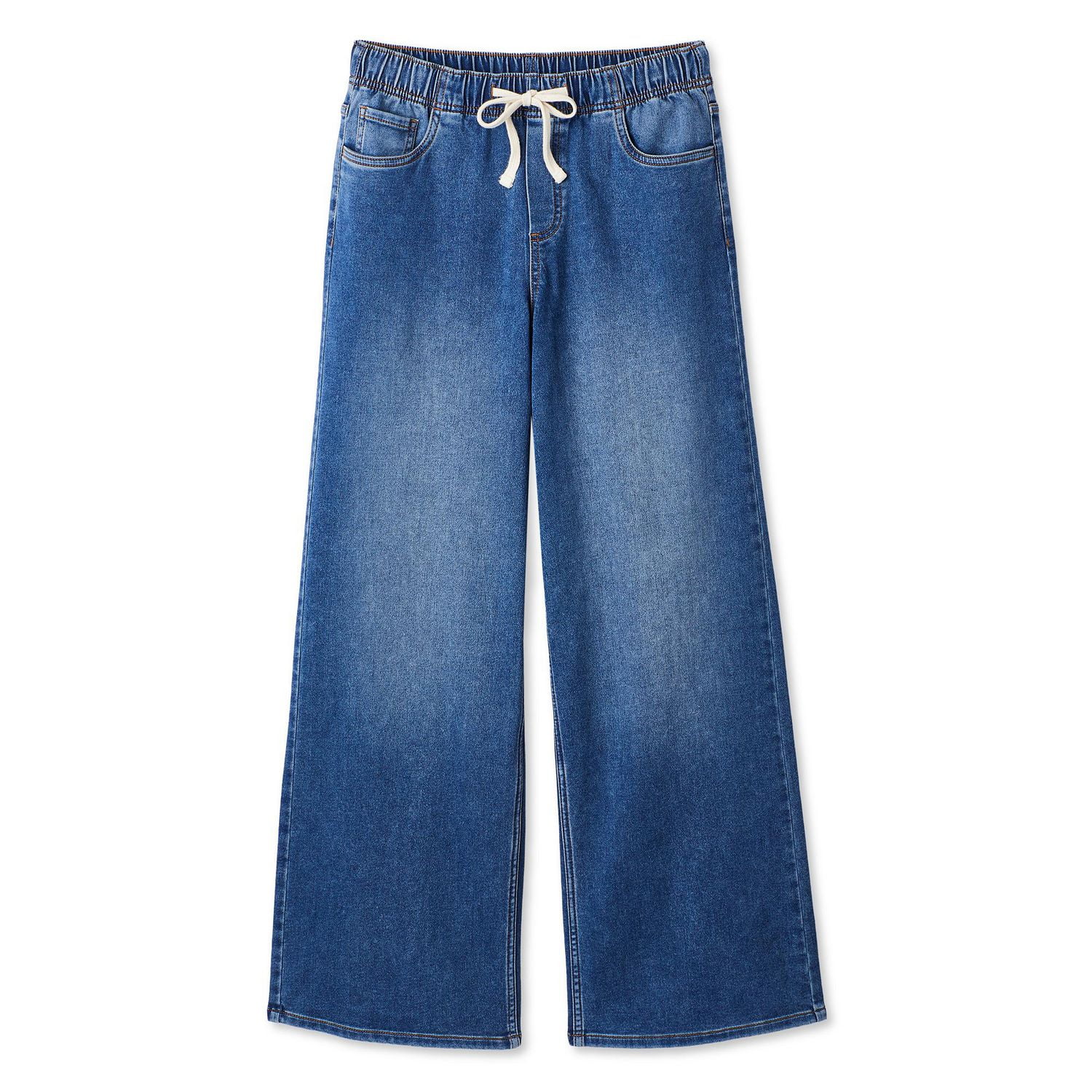 George Women's Wide Leg Knit Jean