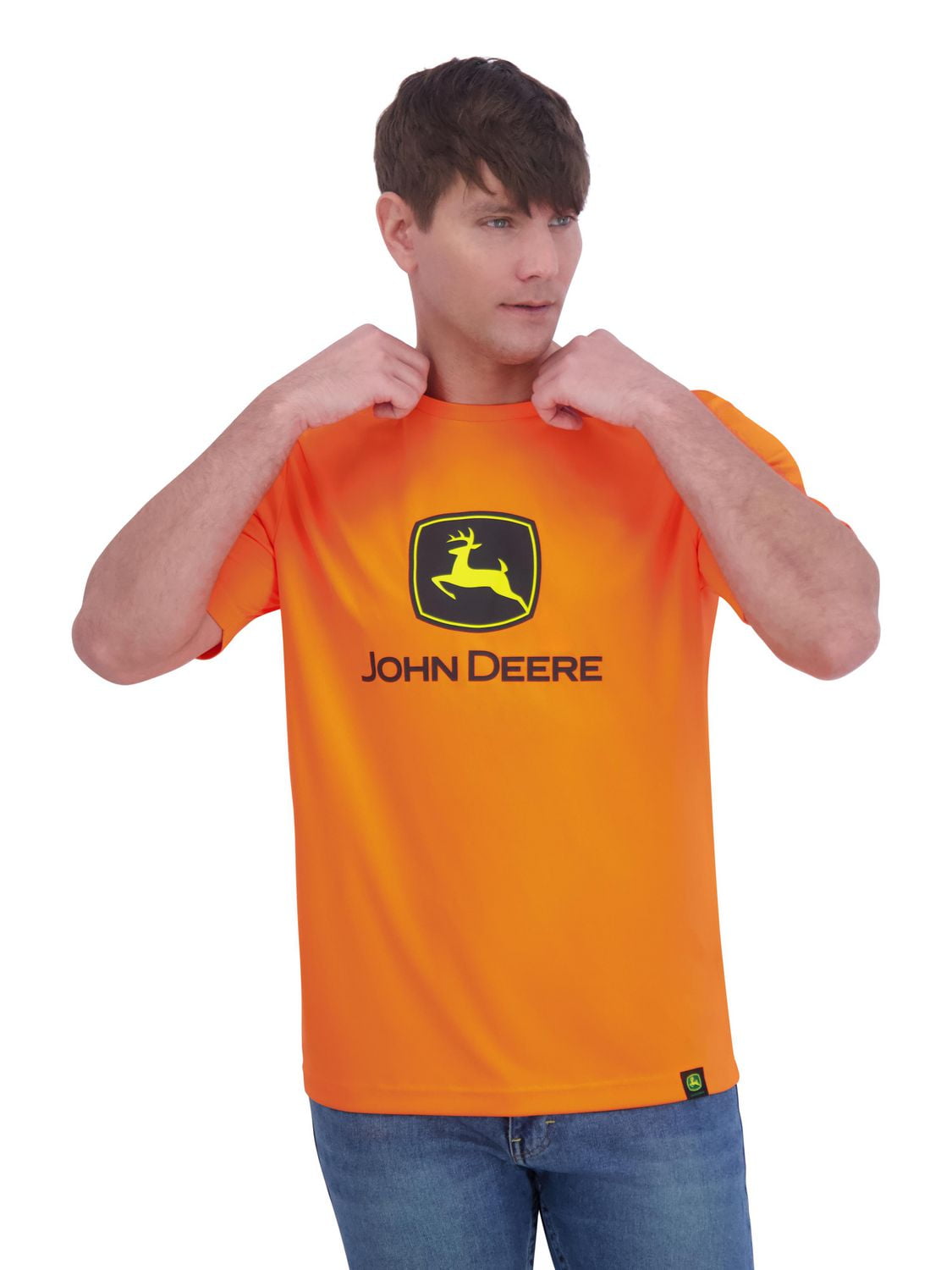 John Deere Men’s Interlock Graphic Short Sleeve Tee
