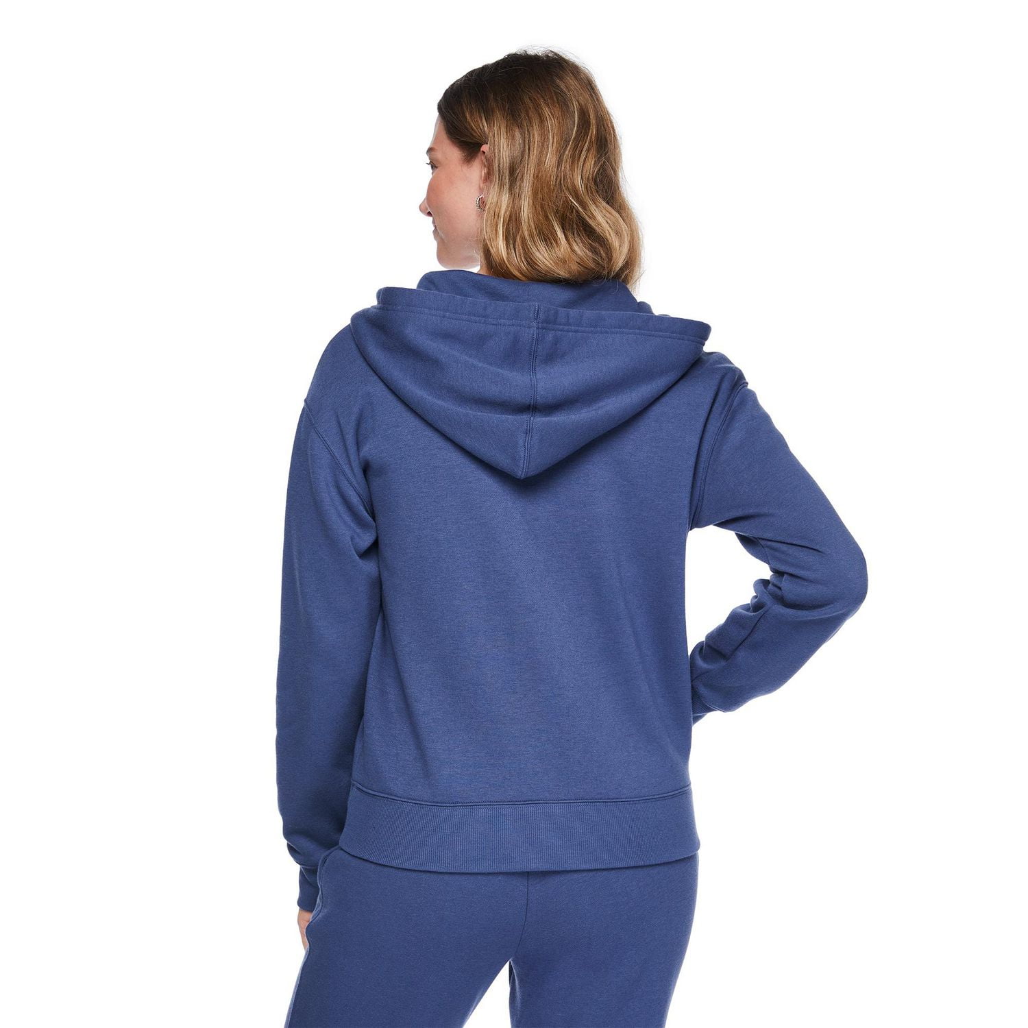 Haut à capuchon zippé sur la longueur George pour femmes