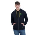 thumbnail image 1 of Sweat à capuche zippé John Deere pour hommes, 1 of 3