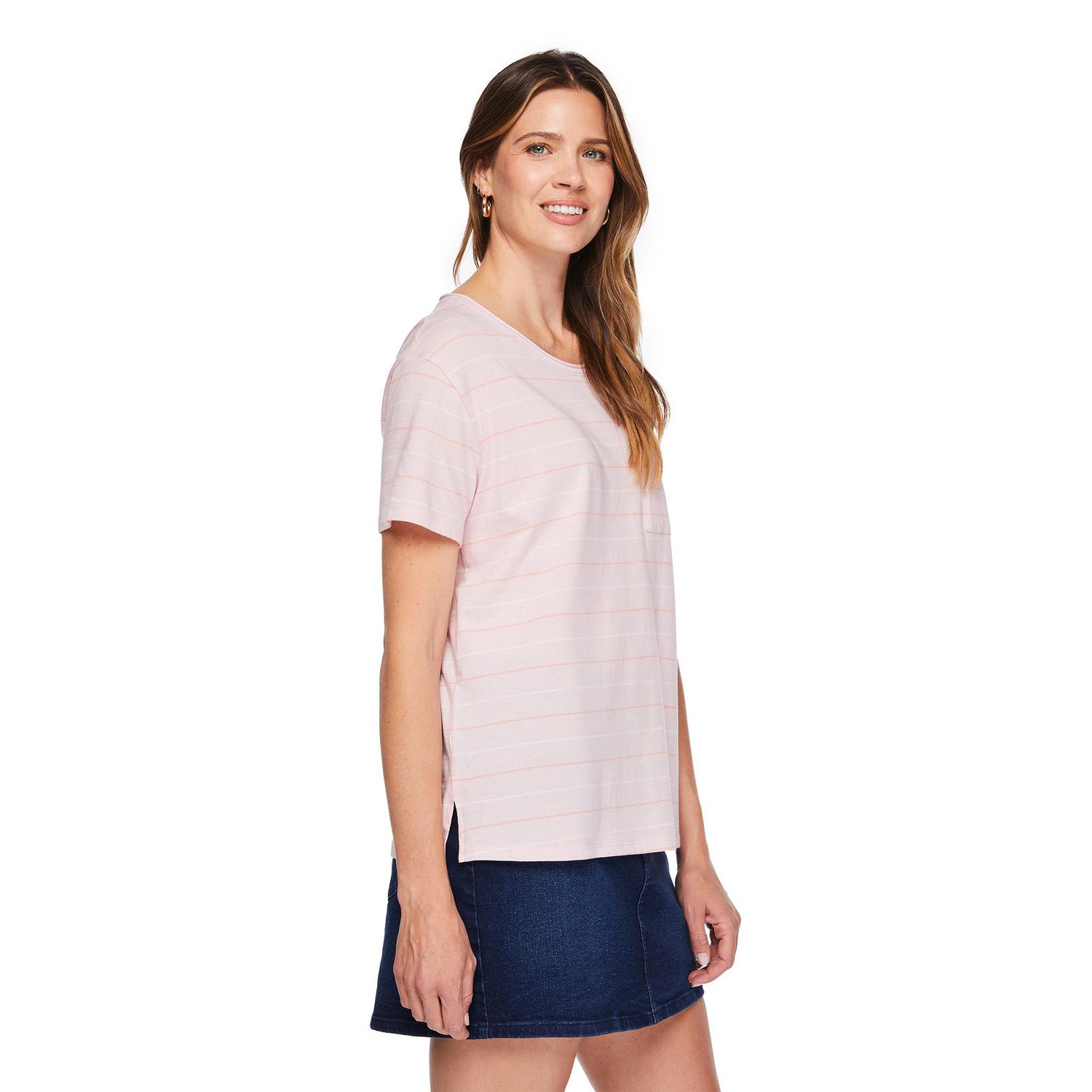 T-shirt à pochette George pour femmes