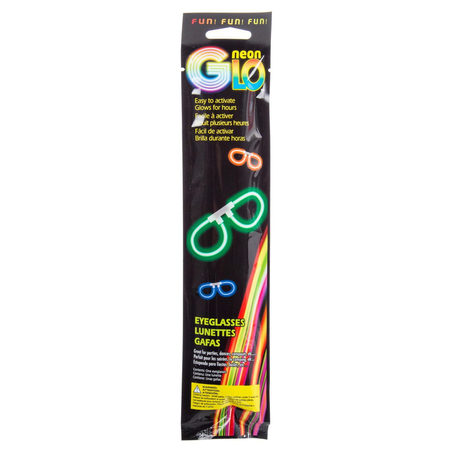 ibobby Fun Party Supplies Glow in the Dark Neon Glasses Bulk 