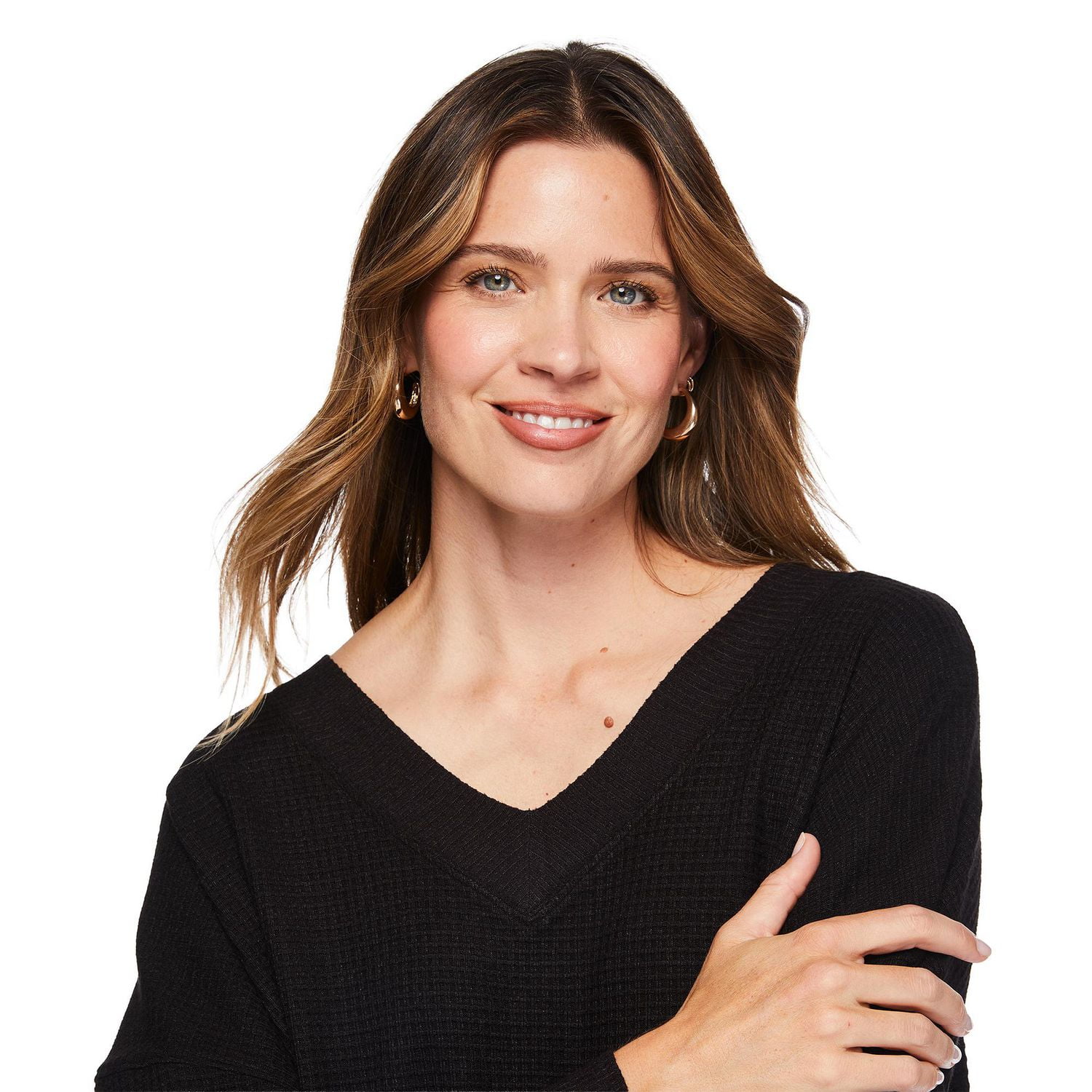 George Women's V-Neck Top