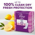 thumbnail image 4 of Poise Incontinence Pads for Women, 4 Drop, Moderate Absorbency, 4 of 7