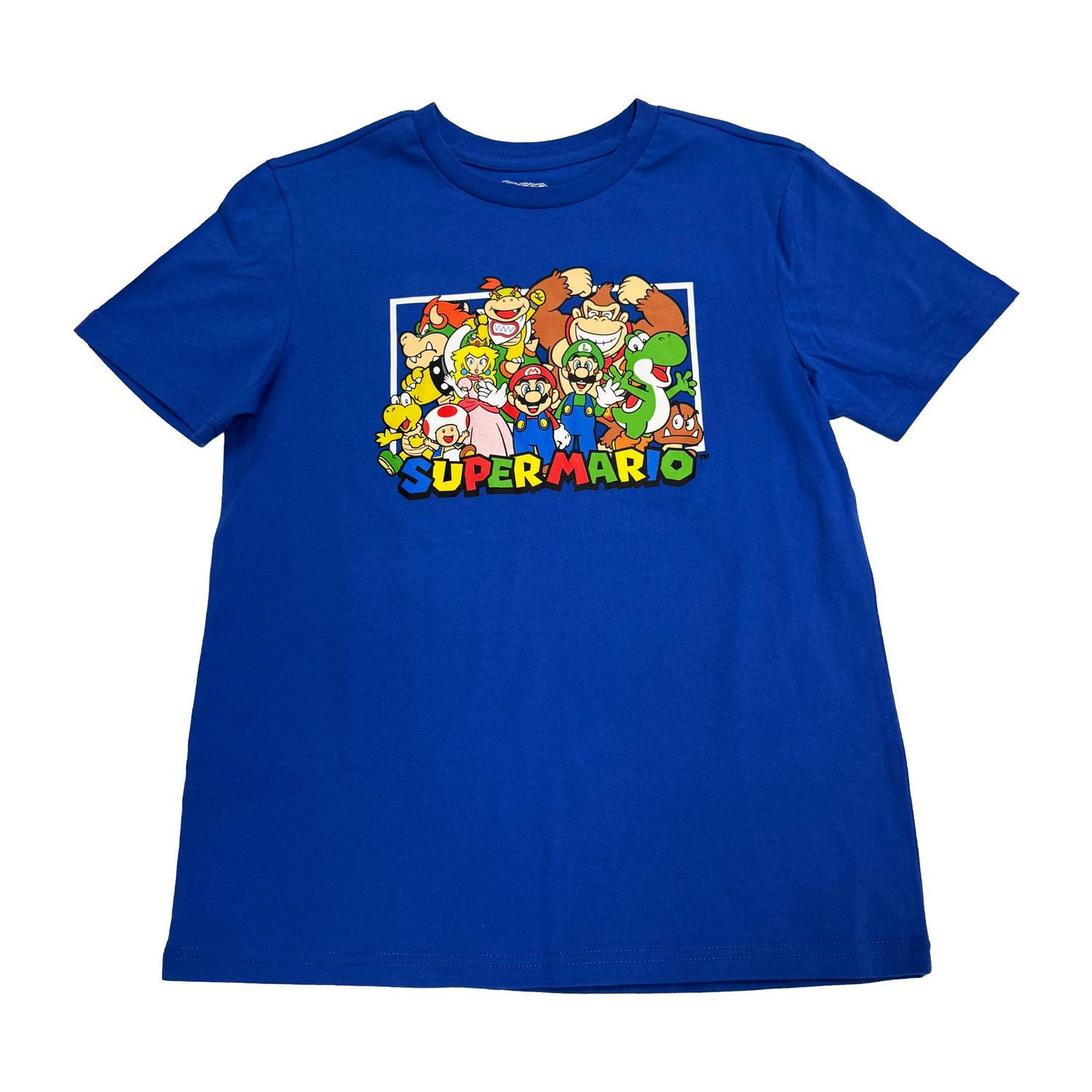 Super Mario Boys Group Short Sleeve T-Shirt