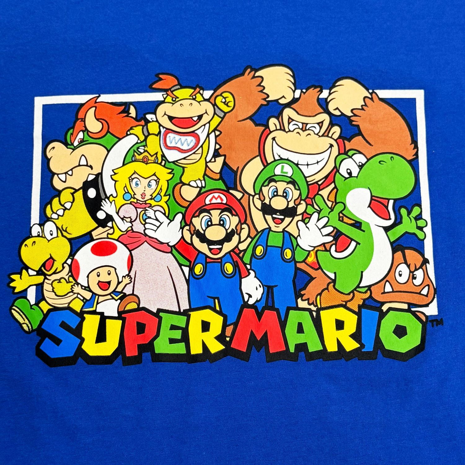 Super Mario Boys Group Short Sleeve T-Shirt