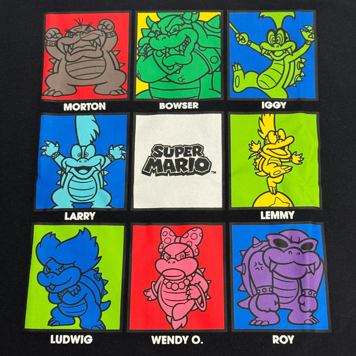 Super Mario Boys Bad Guy Box Short Sleeve T-Shirt, Sizes: XS-XL