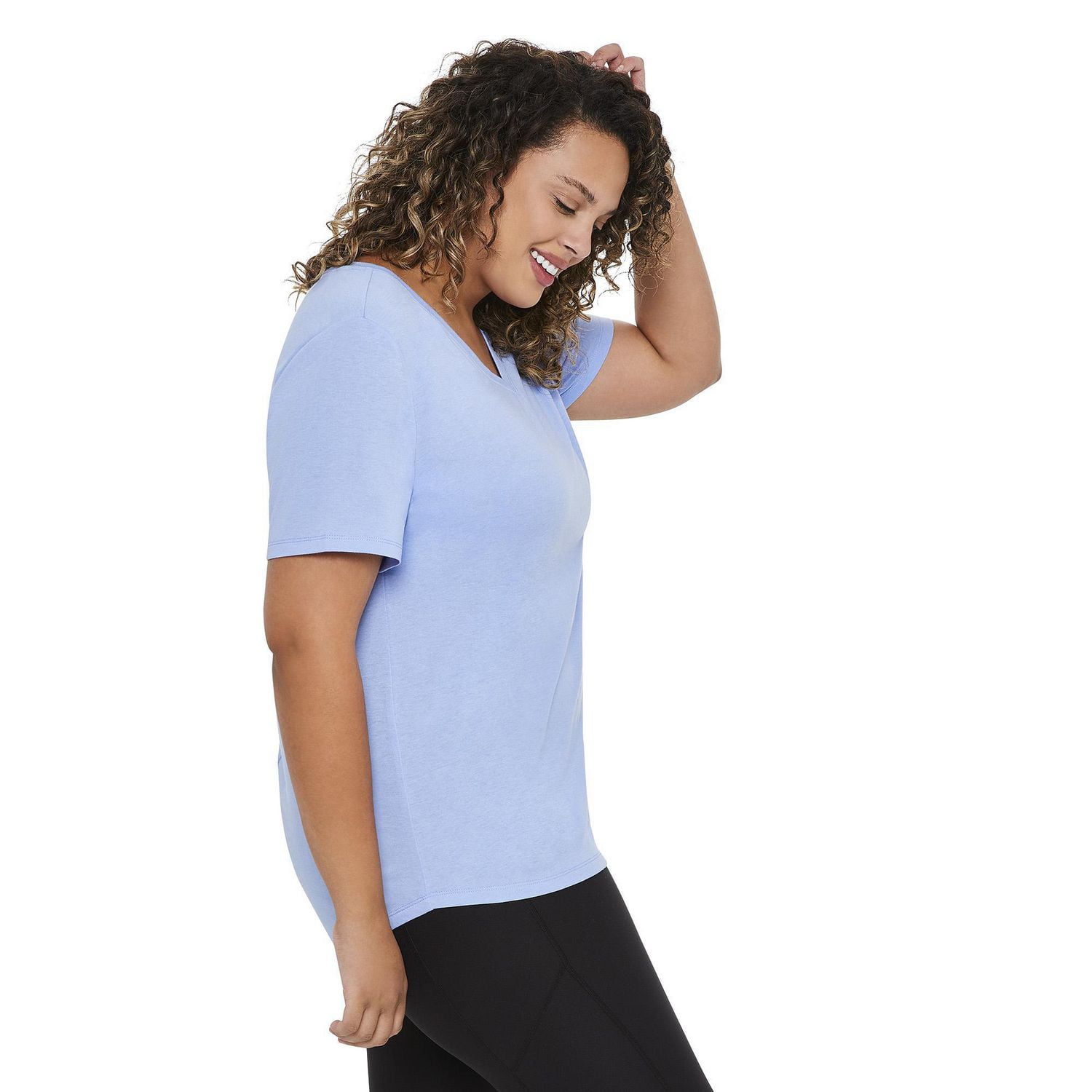 T-shirt de base Athletic Works Plus pour femmes