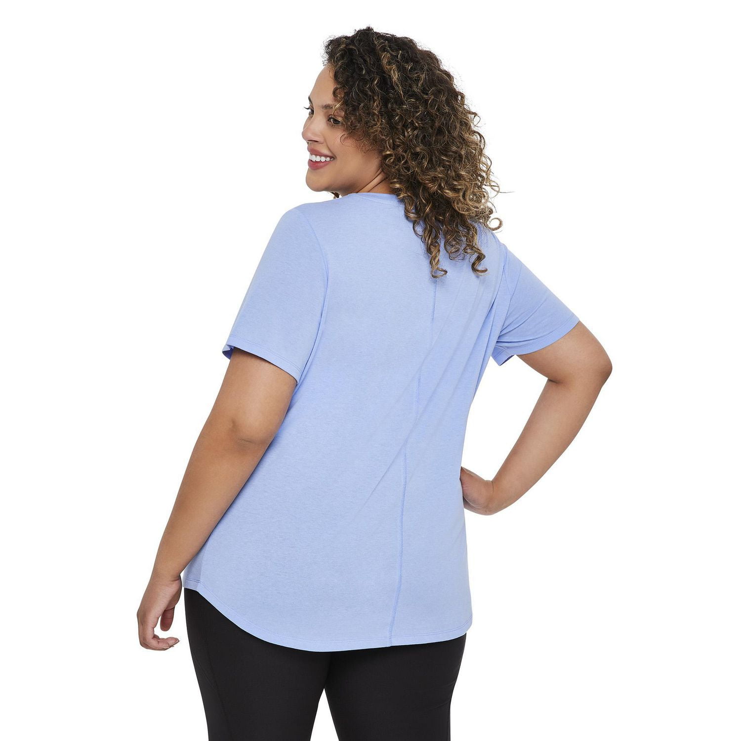 T-shirt de base Athletic Works Plus pour femmes
