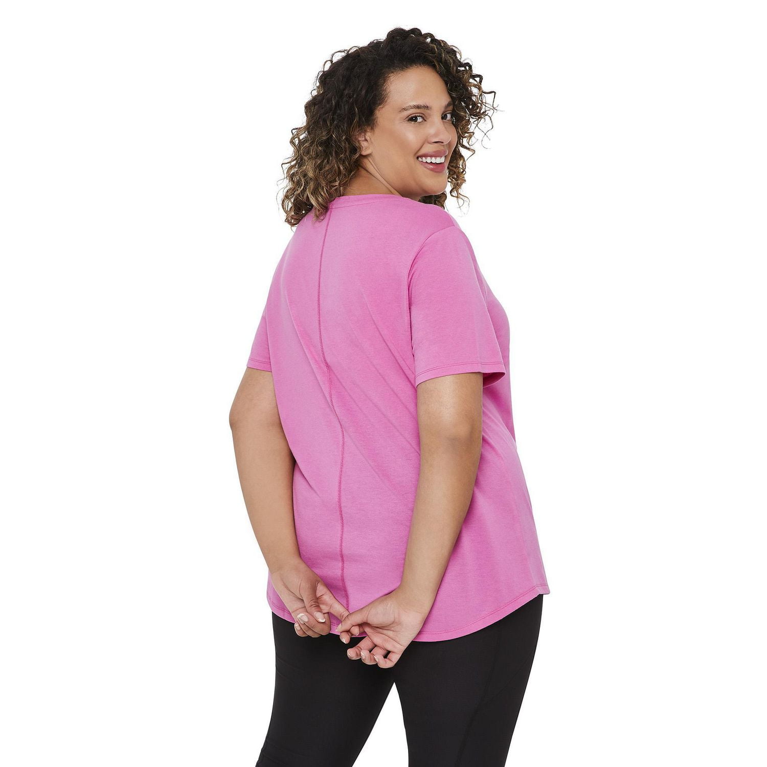 T-shirt de base Athletic Works Plus pour femmes