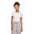 thumbnail image 1 of T-shirt côtelé George pour femmes, 1 of 6