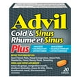 thumbnail image 1 of Advil Cold & Sinus Plus - 20 Caplets, 1 of 5