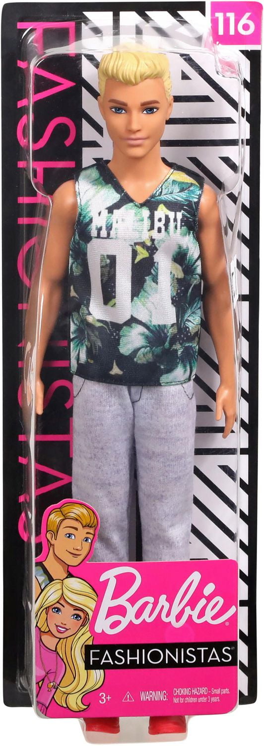 Barbie Ken Fashionistas Doll 116 Walmart