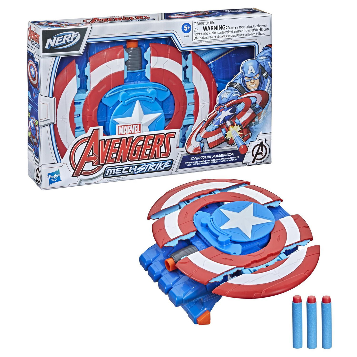  Cartoon Captain America ID Badge Holder Retractable Reel Clip