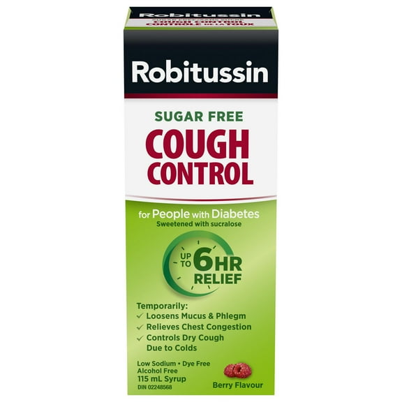 Robitussin Cough Control for People with Diabetes