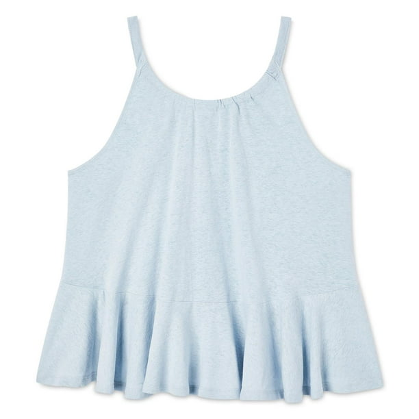 Womens Vest Tank Top With Built-in Bra Spaghetti Strap Padded