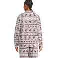 thumbnail image 3 of George Women's Fleece Pajama 2-Piece Set, 3 of 6