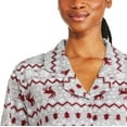 thumbnail image 4 of George Women's Fleece Pajama 2-Piece Set, 4 of 6