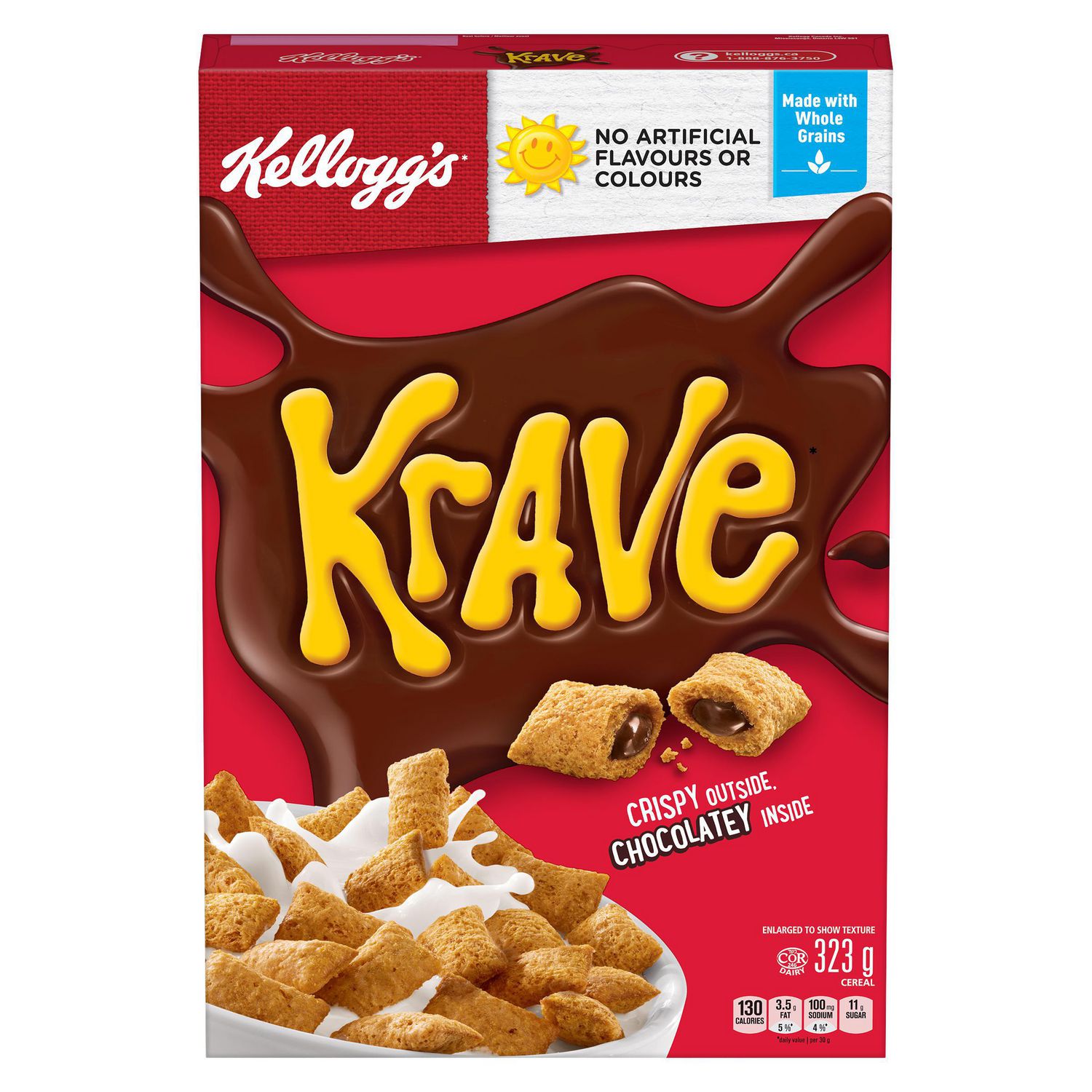Kellogg’s Krave Chocoalate Flavour Cereal, 323g Walmart Canada