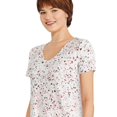 thumbnail image 2 of George Women's Voop Neckline Tee, 2 of 6