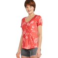 thumbnail image 2 of George Women's Voop Neckline Tee, 2 of 6