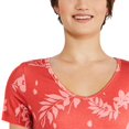 thumbnail image 4 of George Women's Voop Neckline Tee, 4 of 6