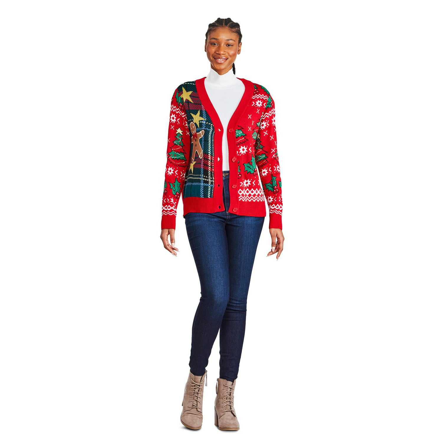 George Women's Christmas Cardigan