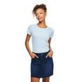 thumbnail image 1 of T-shirt côtelé George pour femmes, 1 of 6